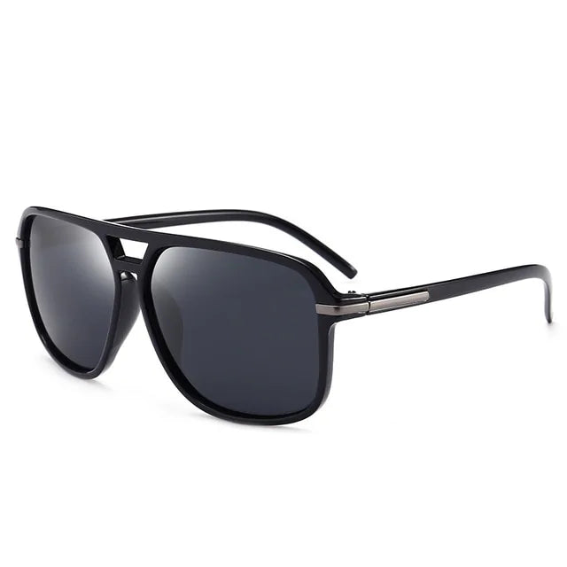 Oversized Square Mirror Driving Sun Glasses