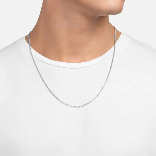 Men's Curb Cuban Chain Necklace