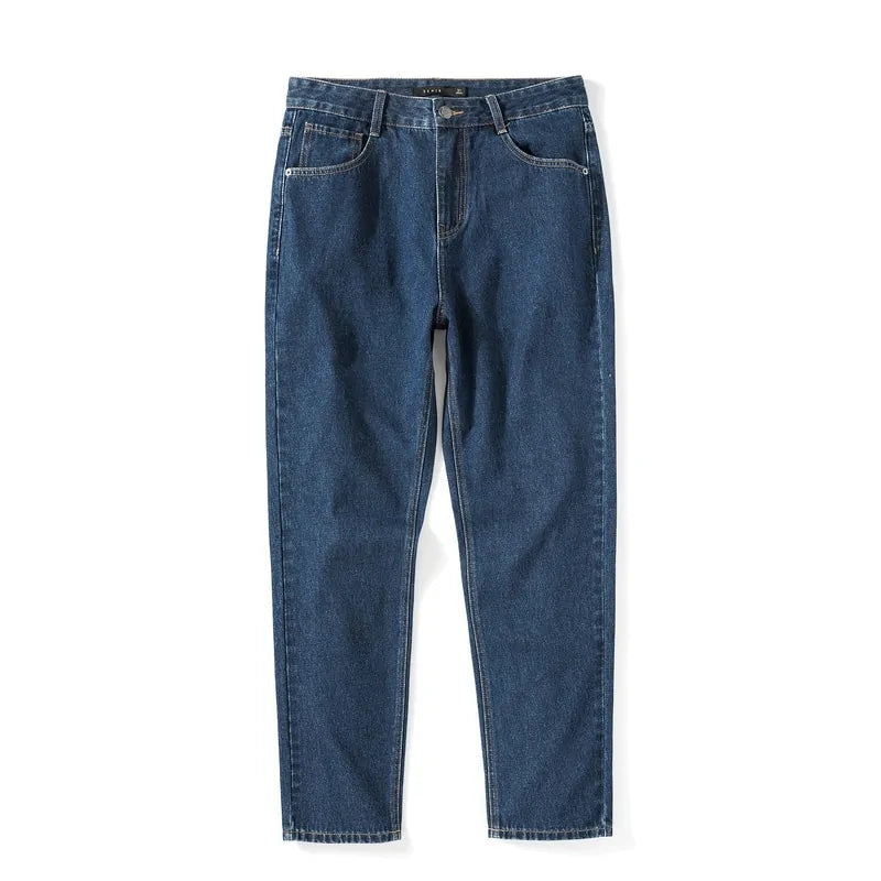 SEMIR 2021 Men's Loose Cotton Denim Jeans: Spring & Autumn Streetwear