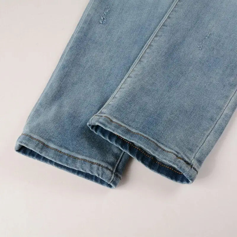 Men's Streetwear Denim Jeans