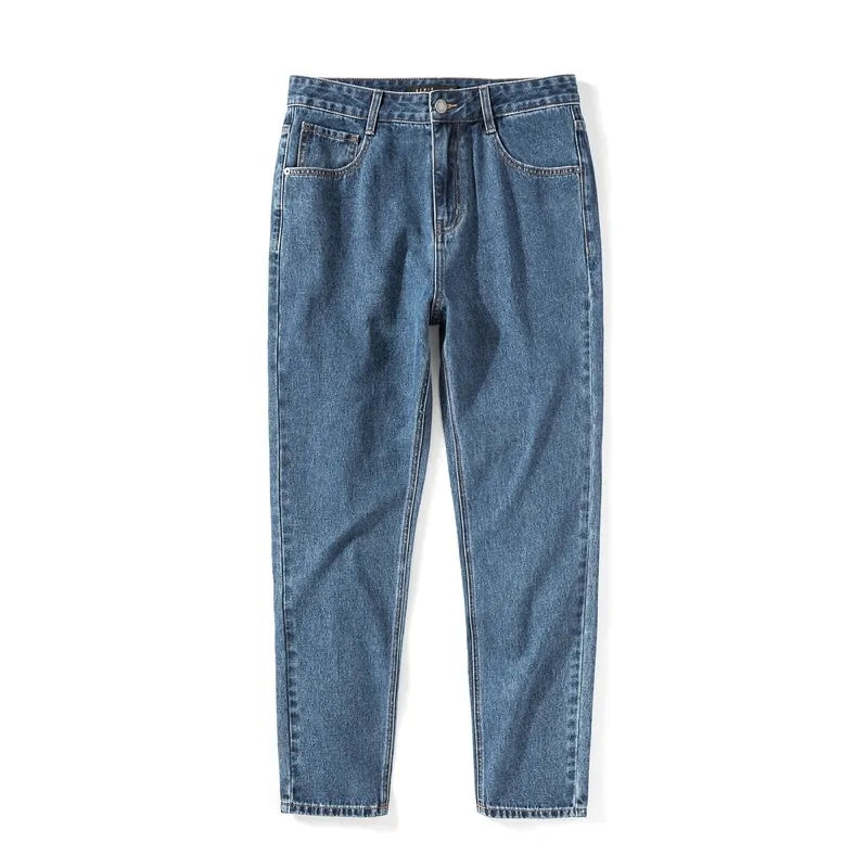 SEMIR 2021 Men's Loose Cotton Denim Jeans: Spring & Autumn Streetwear