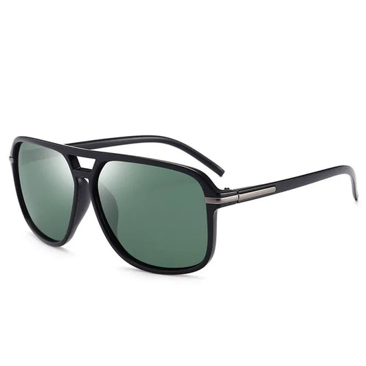 Oversized Square Mirror Driving Sun Glasses