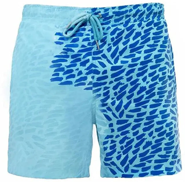 Magical Change Color Men's Beach Shorts