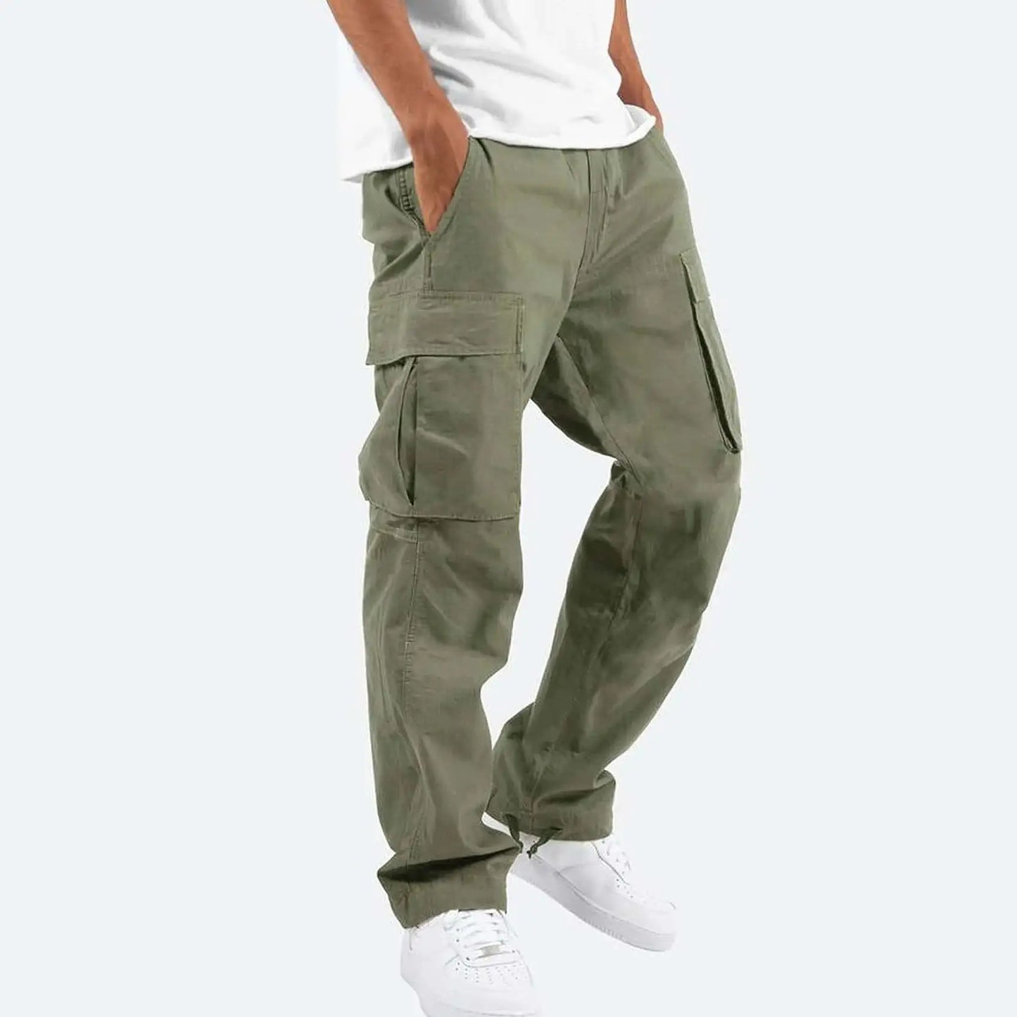 Men's Multi-Pocket Casual Pants